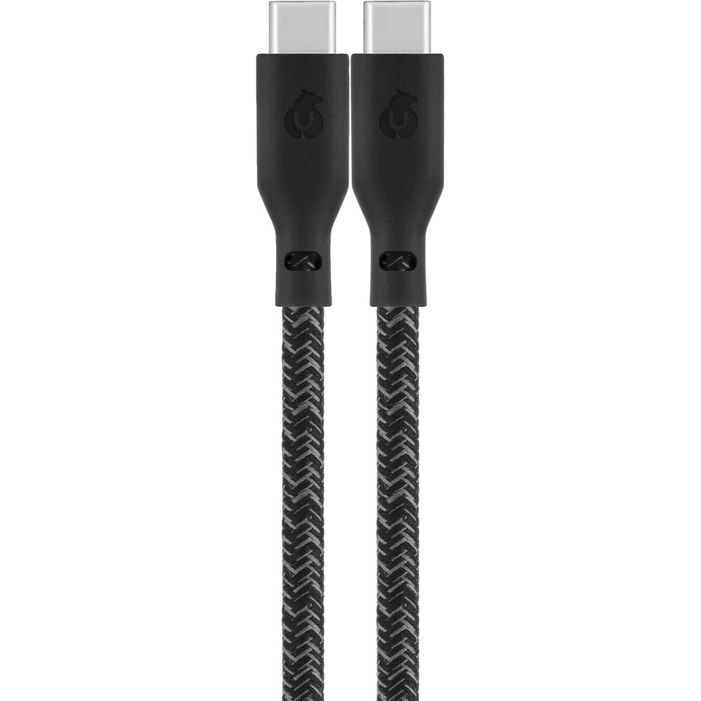 DC16BL12TR-CC кабель зарядный uBear Trend Cable USB-C/USB-C 1.2м, 60W, цвет черный